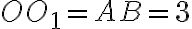 OO_{1}=AB=3