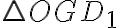 \triangle OGD_1