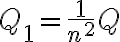 Q_1=\frac{1}{n^2} Q