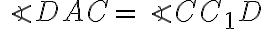 \angle DAC = \angle CC_1D