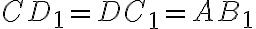 CD_1 = DC_1 = AB_1