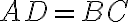 AD = BC