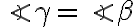 \angle{\gamma}=\angle{\beta}