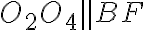 O_{2}O_{4} \parallel BF