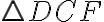 \triangle DCF