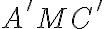  A'MC' 