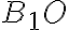 B_1 O