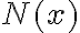 N(x)