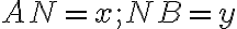 AN=x ;NB=y AN=x ;NB=y