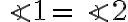 \angle{1} =\angle{2}