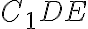 C_1DE
