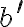 b^\prime