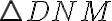 \triangle DNM