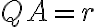 QA = r