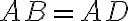AB = AD