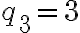 q_3=3