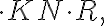 \cdot KN \cdot R , \cdot KN \cdot R ,