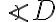 \angle D