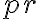 p r