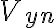 V_{yn}