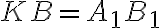 KB= A_1B_1