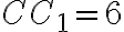 CC_{1}=6