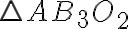 \triangle AB_3O_2