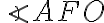 \angle AFO
