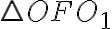 \triangle{OFO}_1