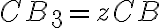CB_{3} = zCB