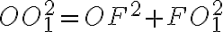 OO_1^2=OF^2+FO_1^2