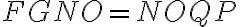 FGNO=NOQP
