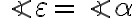 \angle{\varepsilon}=\angle{\alpha}