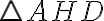 \triangle AHD