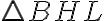 \triangle BHL