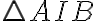\triangle AIB