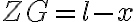 ZG=l-x