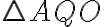 \triangle AQO
