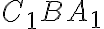 C_1BA_1
