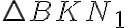 \triangle BKN_1