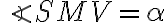 \angle SMV=\alpha