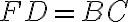 FD=BC