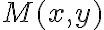M(x,y)