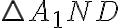 \triangle A_{1}ND