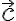 \vec{c}