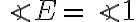 \angle E =\angle 1