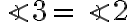 \angle 3=\angle 2