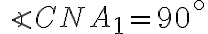 \angle{CNA_1}=90^\circ