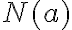 N(a)