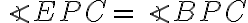  \angle EPC = \angle BPC 